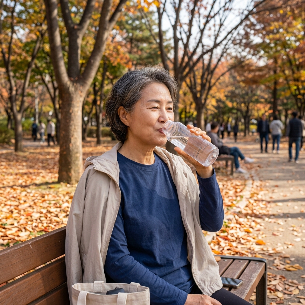 가을 운동 후 땀 식히면 위험? 일교차 클 때 체온 관리법