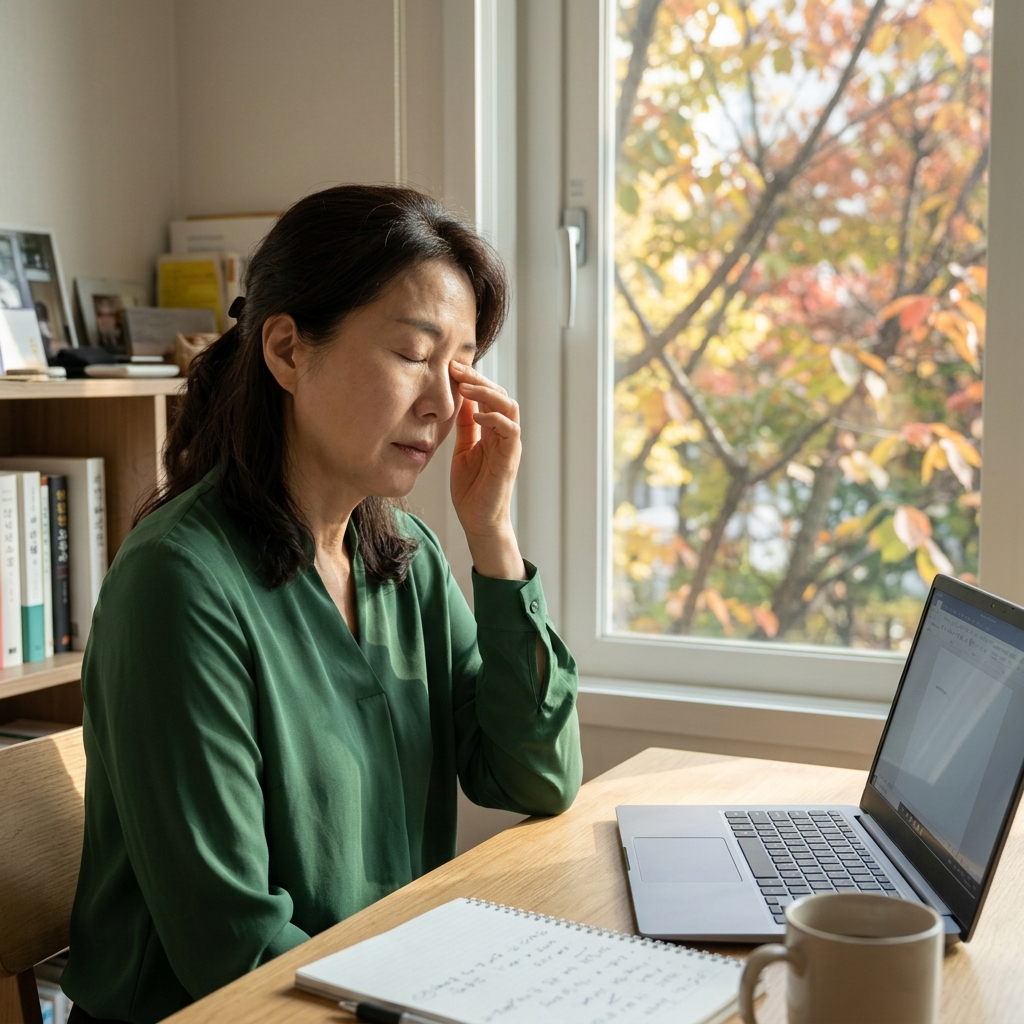 가을 되니 눈이 뻑뻑하다…렌즈 착용자가 주의할 안구건조 증상
