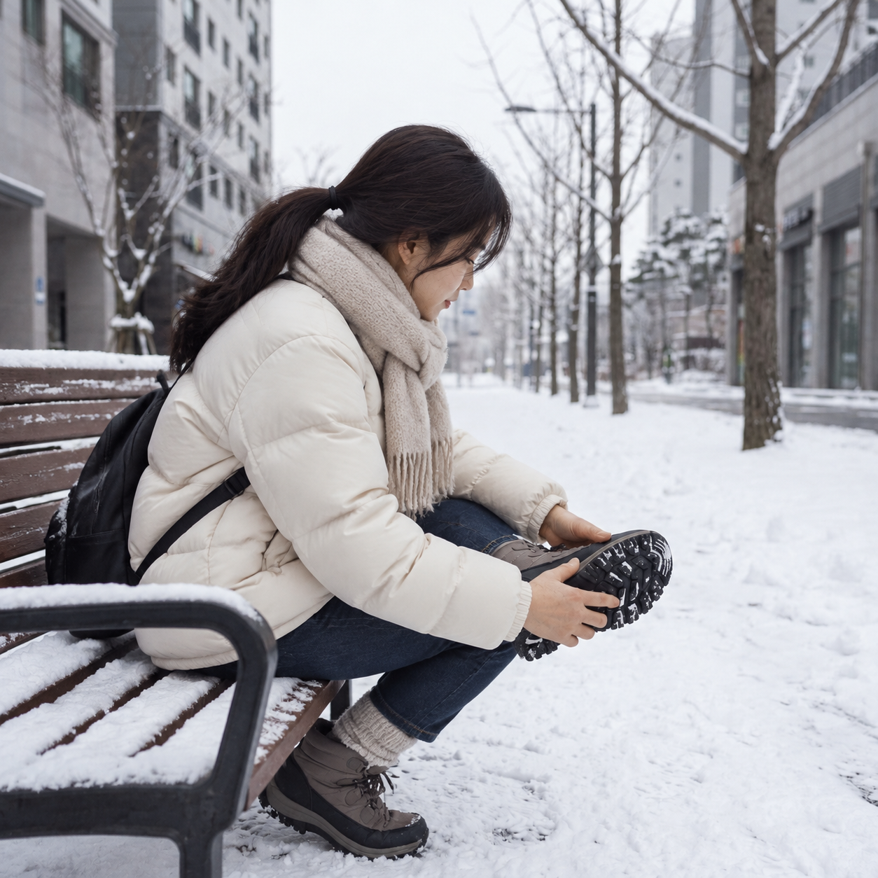 눈길 걸을 때 미끄러진 적 있다면, 부츠 구매 전 이것부터 점검