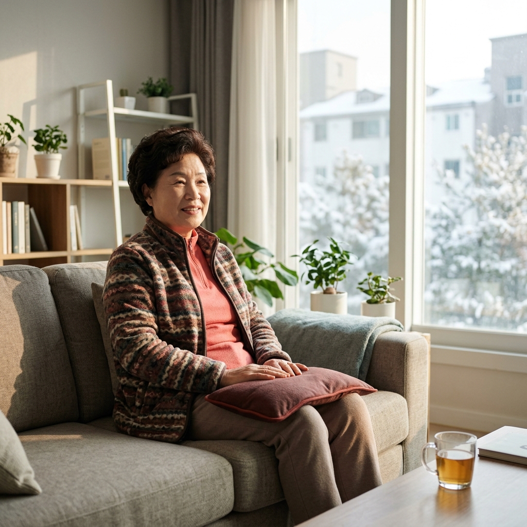 겨울철 무릎·손가락 통증 줄이려면…관절 부담 덜어주는 온열 관리법