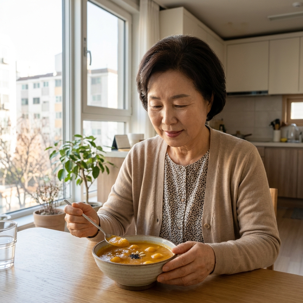 찬바람 불면 소화도 부담…어르신 겨울 식단, 따뜻한 음식부터 챙기세요