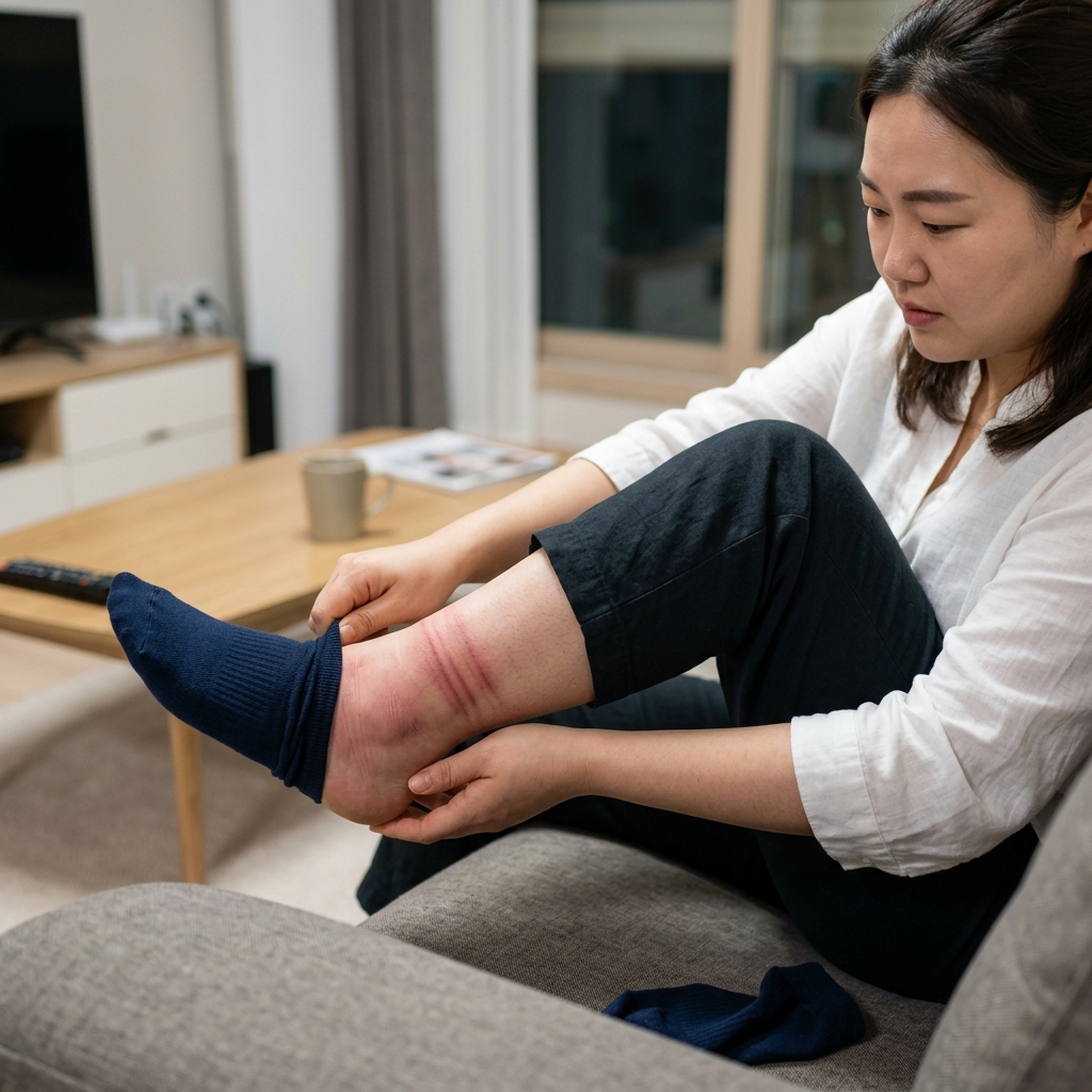 저녁마다 발이 붓고 다리가 무겁다…한 시간마다 걷고 다리 올리는 관리법