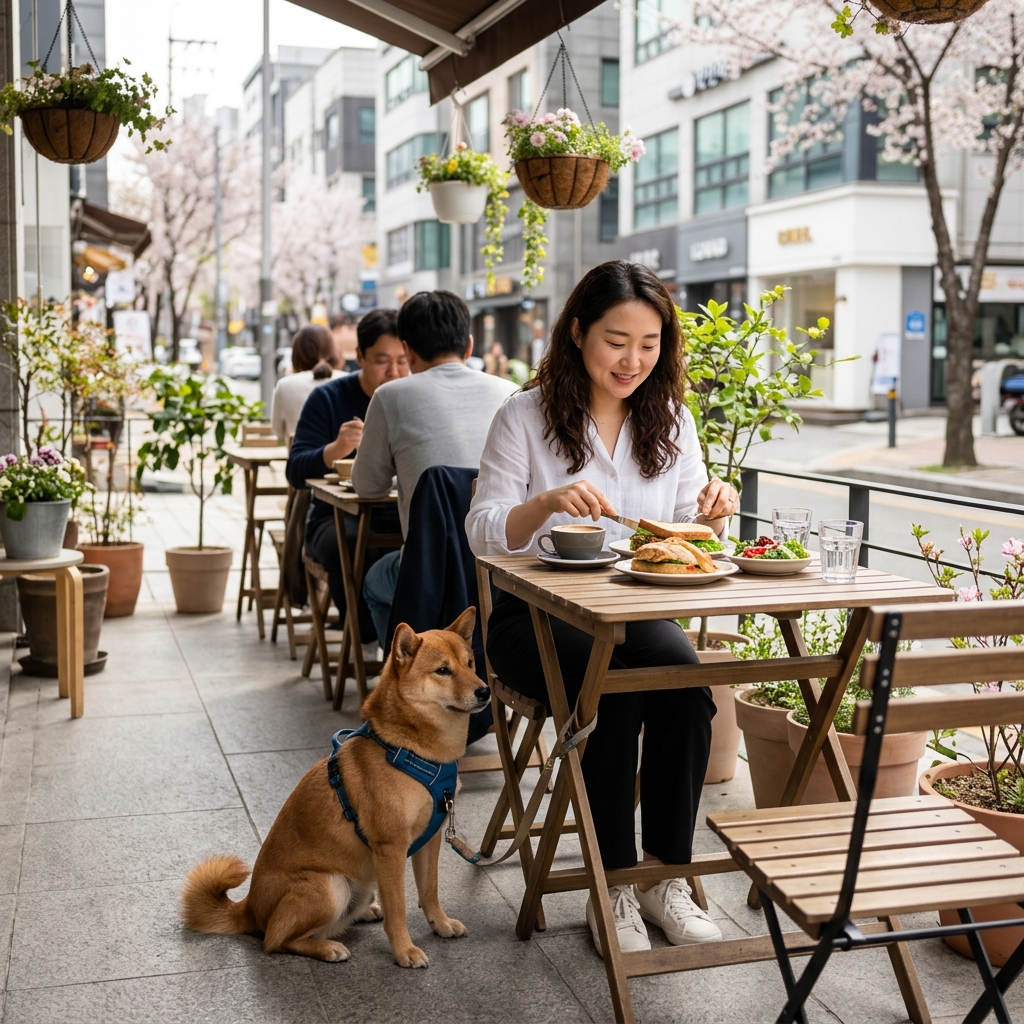 강아지와 외식하기 전 꼭 물어보세요…체급·좌석·추가 요금 확인법
