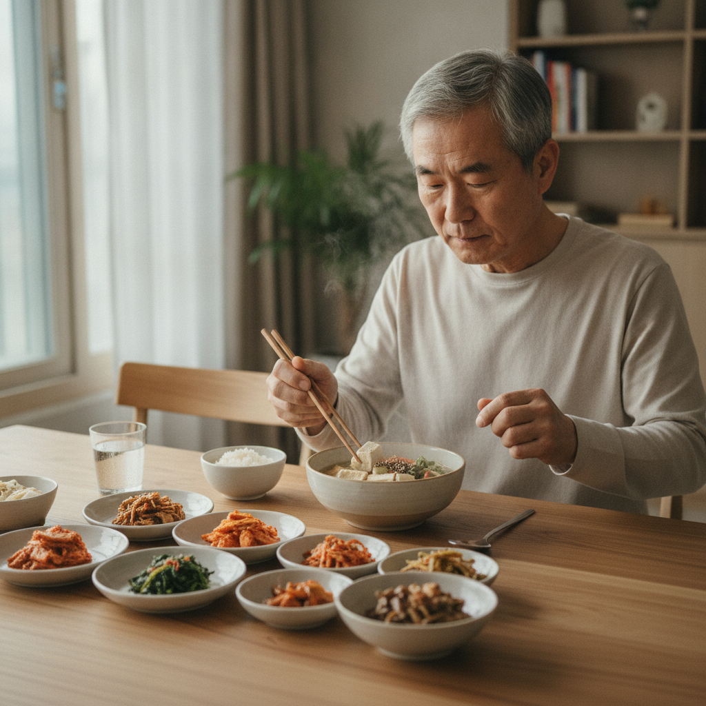밥 먹을 때 국물부터 들이켰다면…식후 더부룩함 줄이는 식사 습관