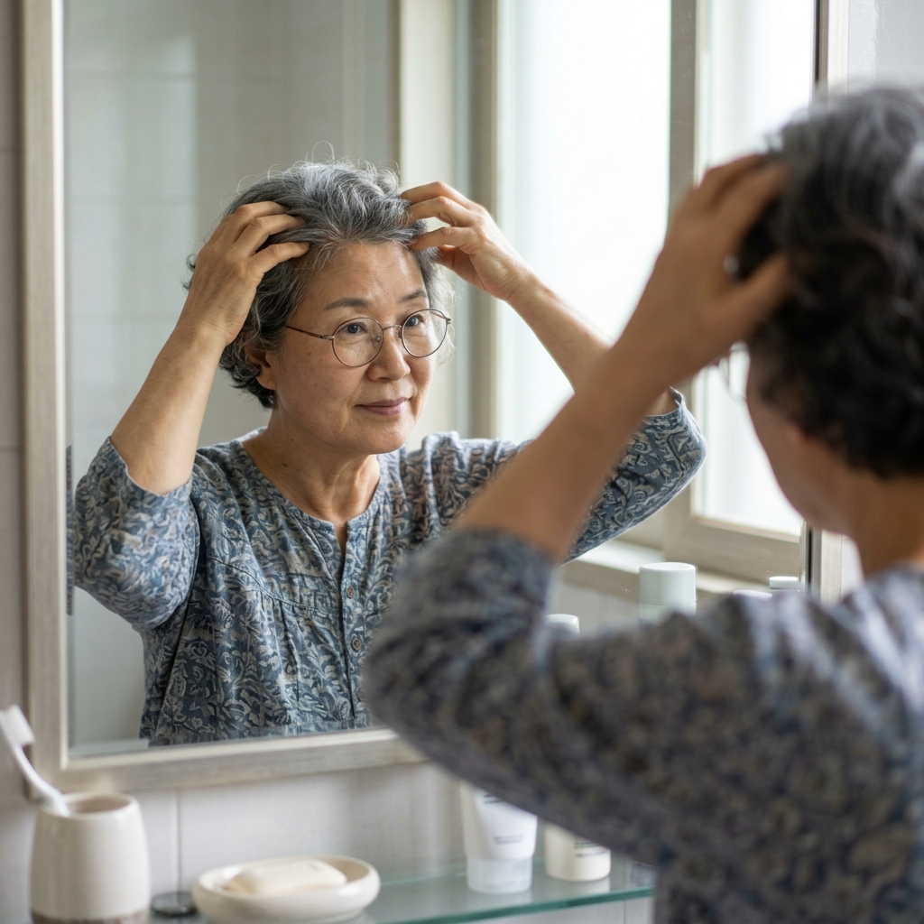 새치 무심코 뽑다간 탈모 온다…끝이 둥근 가위로 뿌리 잘라야 하는 이유