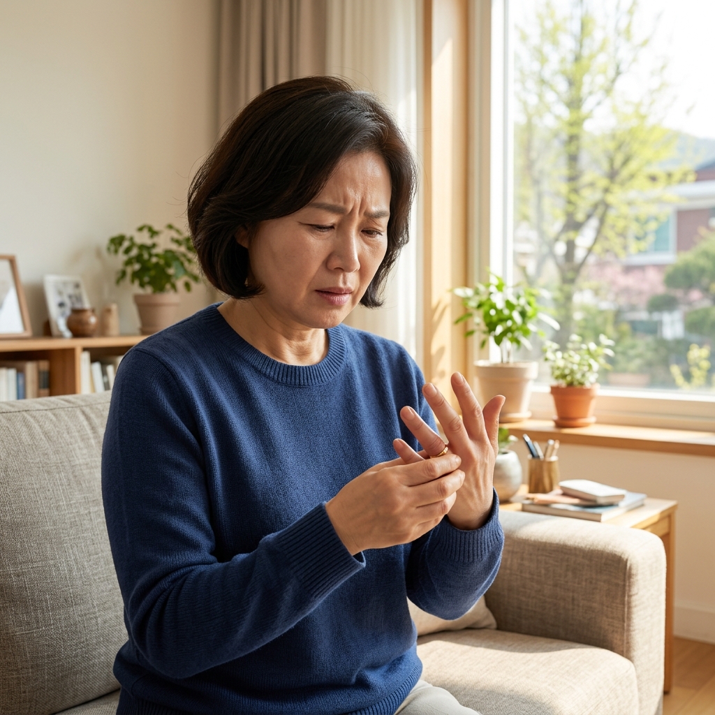 작년엔 잘 맞던 반지가 꽉 낀다…50대 손가락 부종, 관절 문제일까?