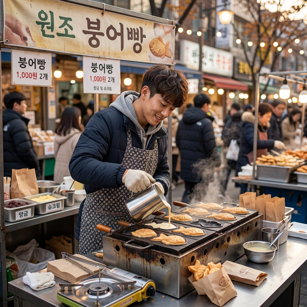 배우보다 더 잘생긴 붕어빵 사장님, 광명 붕은우 영업 중단 이유와 재개 여부는?