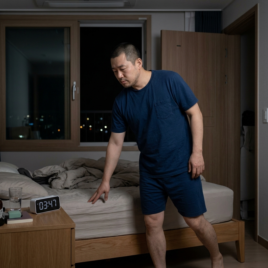 밤마다 소변 때문에 깬다…40대 남성 야간뇨, 전립선 때문일까?