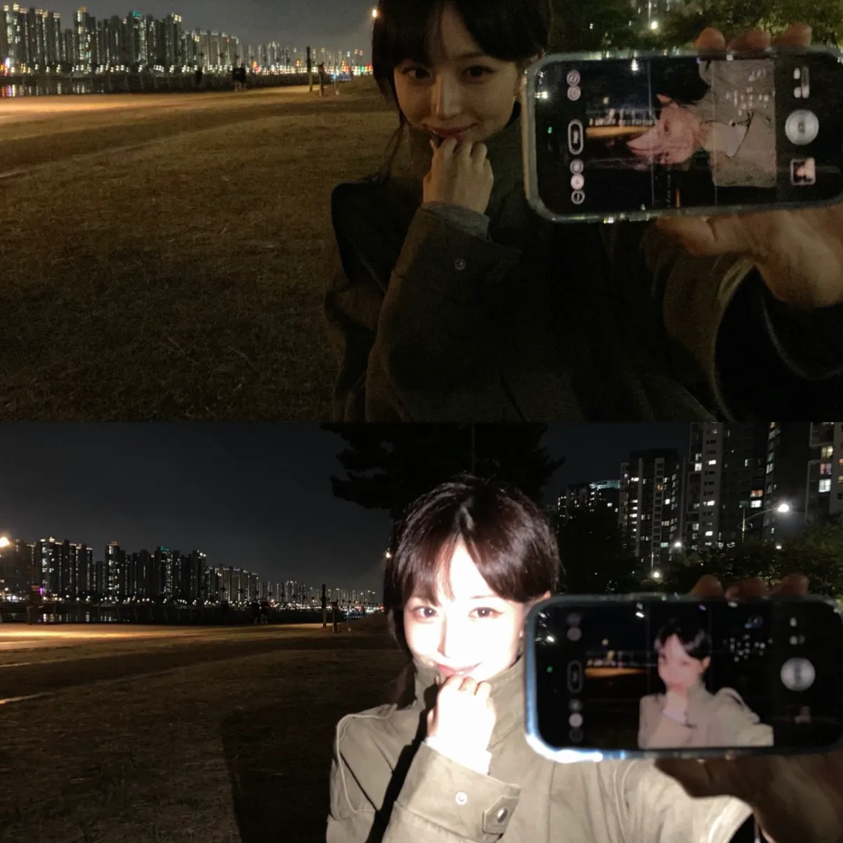 “오해원 가을 사복 어디 거야?” 4만 원대 워크 재킷으로 완성한 꾸안꾸 패션