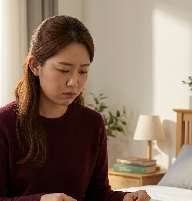 생리 끝난 지 일주일, 다시 비치는 소량 출혈…배란기 착상 출혈인가