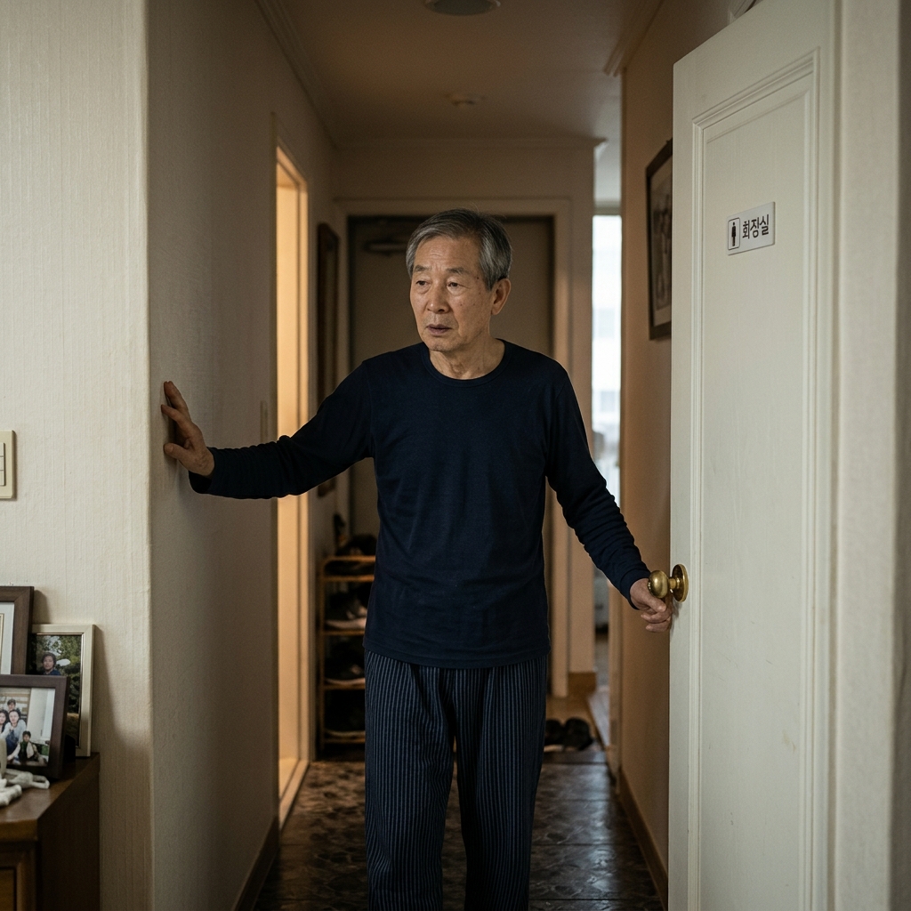 따뜻한 방에서 차가운 화장실로…겨울철 혈압 급변이 위험한 순간