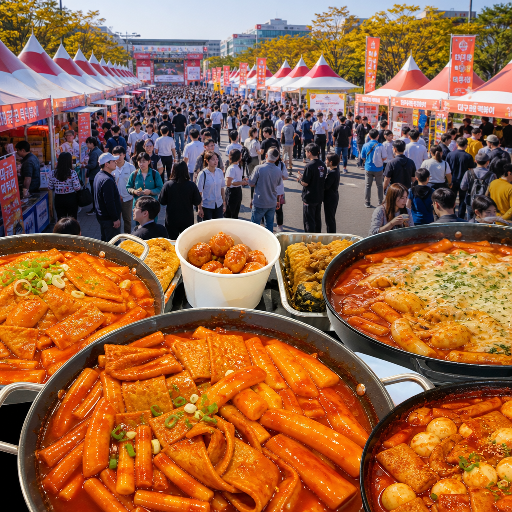 2026 대구 떡볶이 페스티벌, 10월 23일 개막…전국 37개 맛집이 한자리에