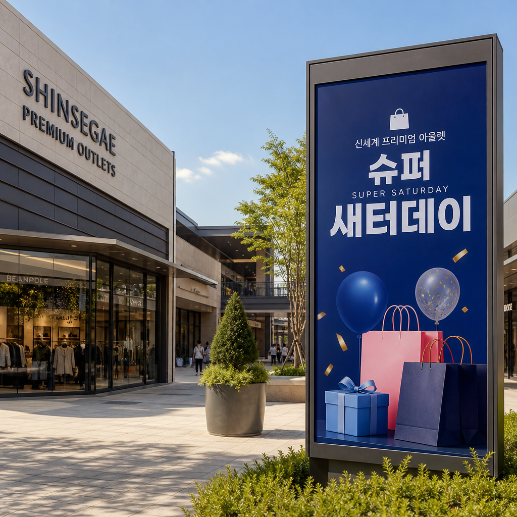 바버·A.P.C·렉토까지 할인? 신세계 프리미엄 아울렛 '슈퍼 새터데이' 시작