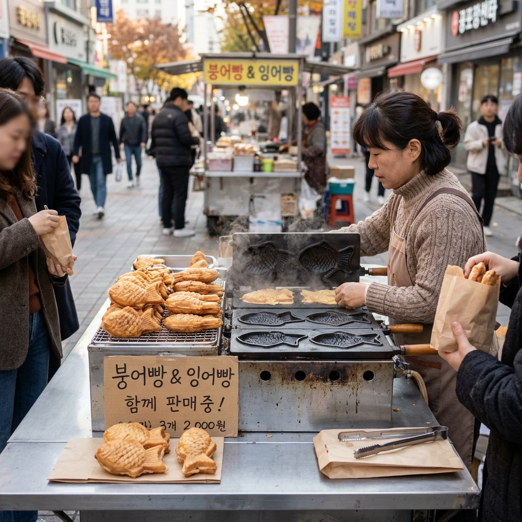 붕어빵과 잉어빵, 같은 빵 아니다… 기름기와 식감이 완전히 다른 이유