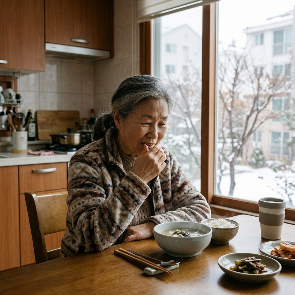뜨거운 국에 데인 입천장, 찬물로 식히고 물집은 터뜨리지 마세요