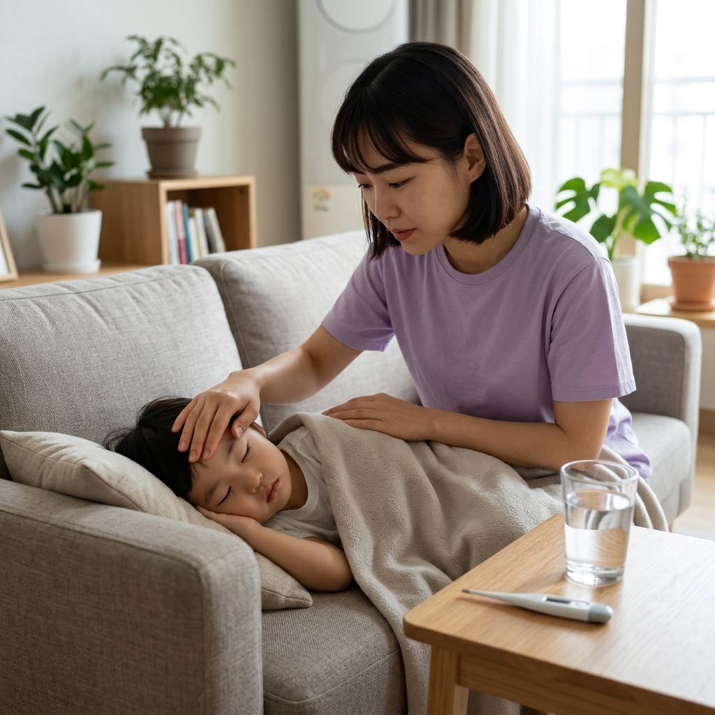 해열제, 체중에 맞게 먹이세요…투여 간격과 수분 보충 요령