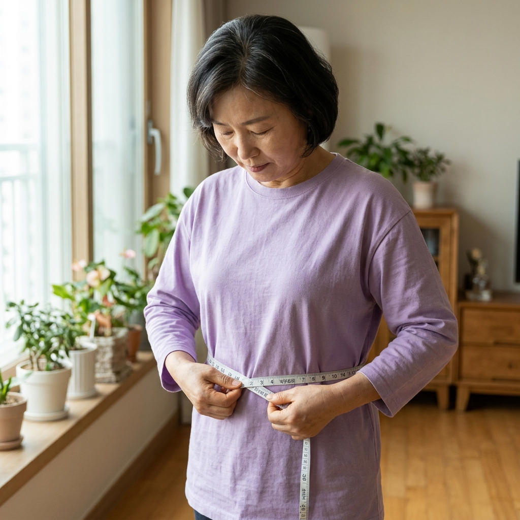 체중이 줄었는데도 허리는 그대로? 60대 이후 살 빼기의 진짜 기준