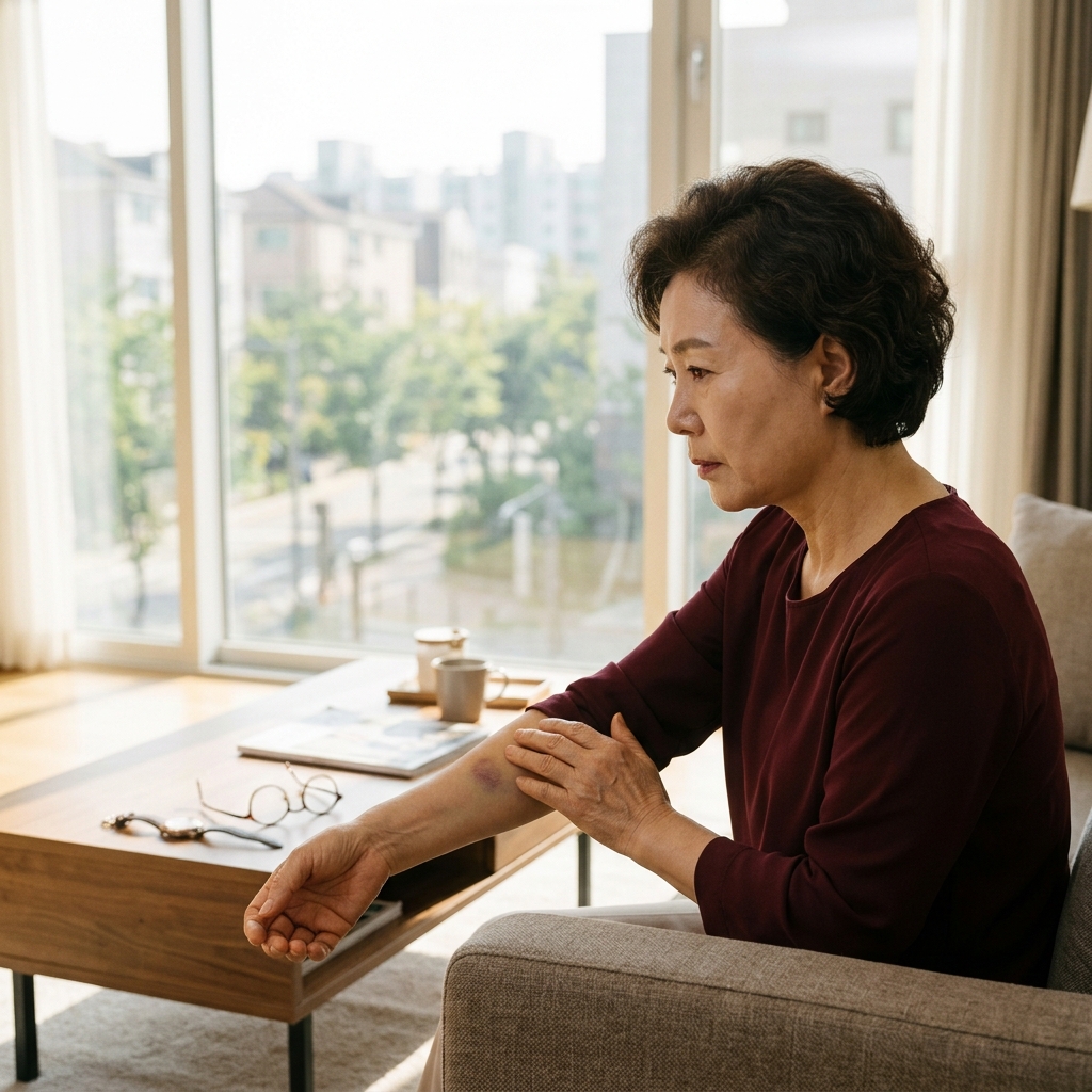 나이 들면서 멍이 오래간다면, 피부 변화부터 확인하세요