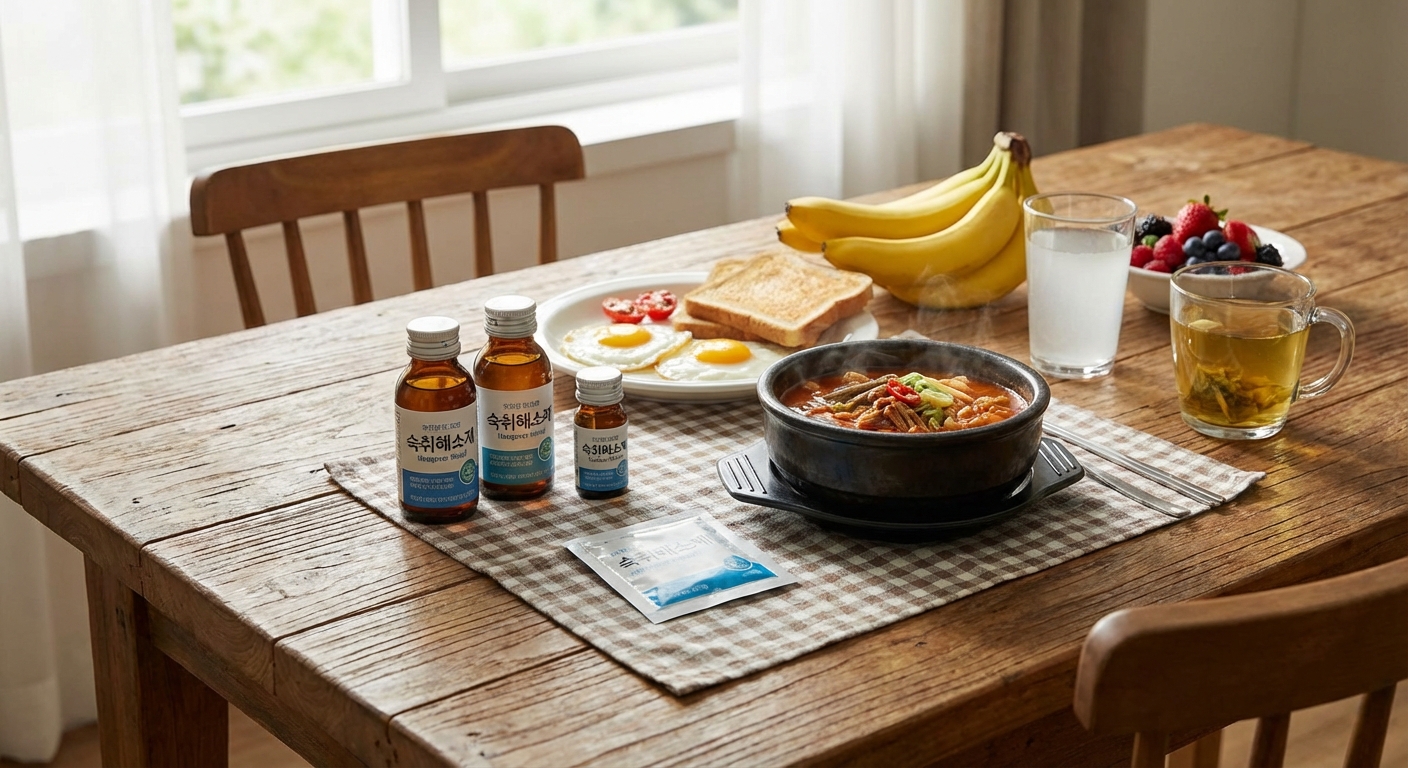 연말연초 숙취 타파, 해소제 타이밍과 대체 음식 총정리