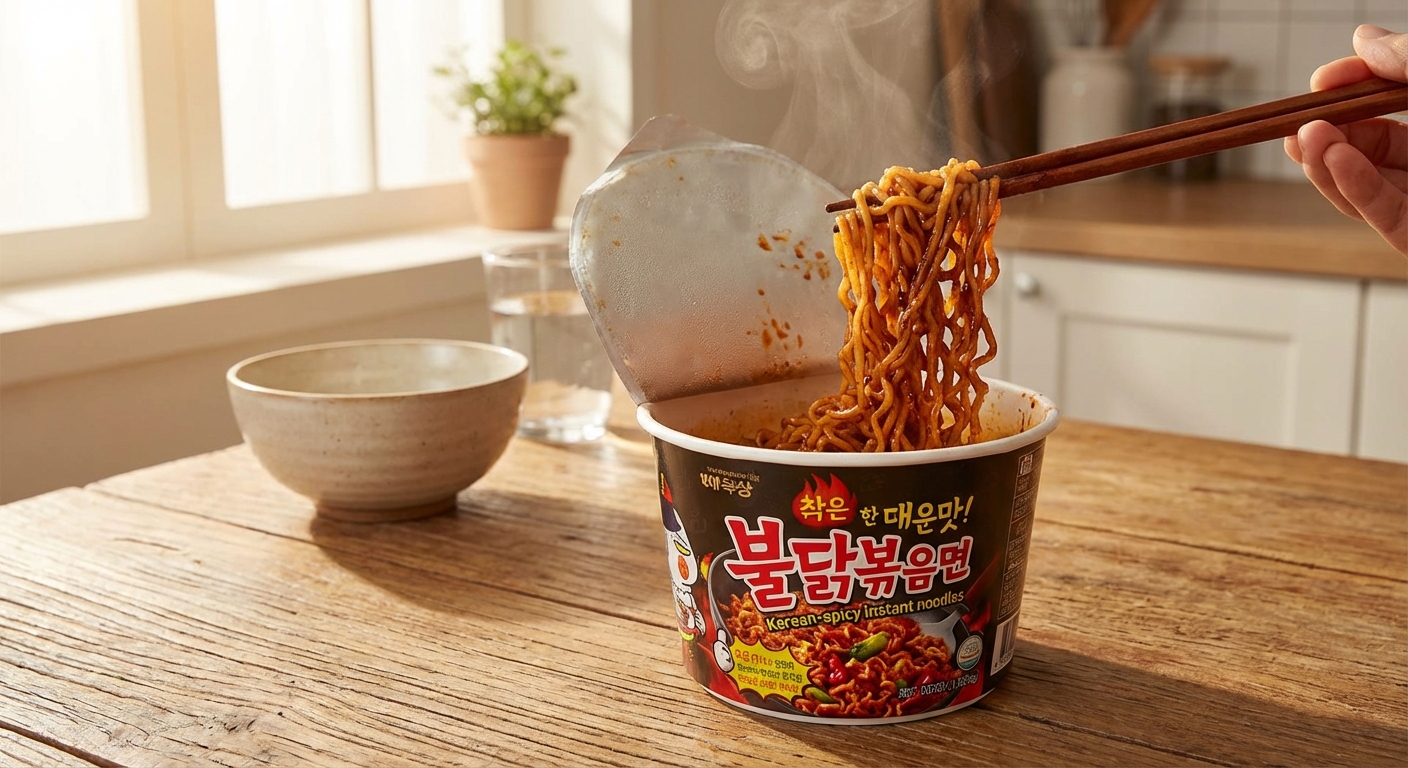 컵라면 용기, 전자레인지에 넣어도 괜찮을까?