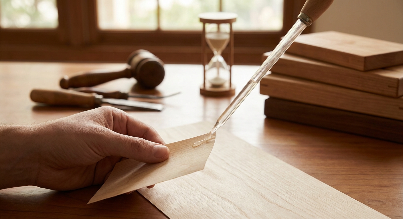 글루 바르는 과정과 타이밍 가이드