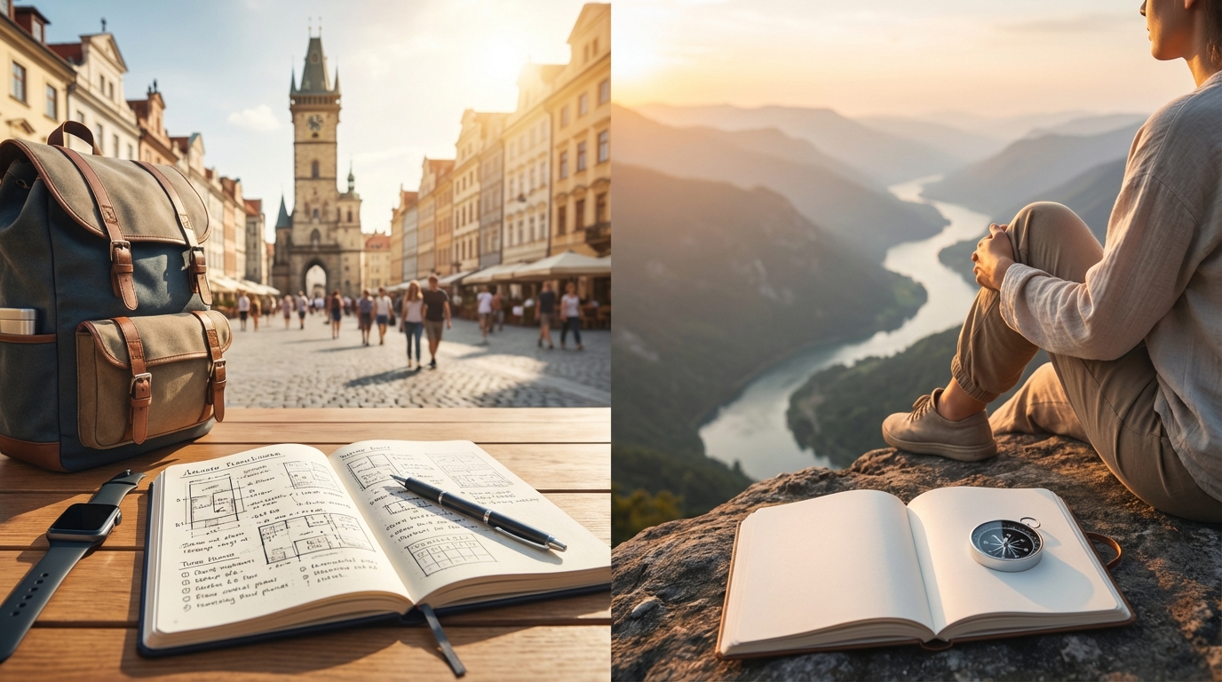 여행 일정, 빡빡하게 짤까 여유롭게 짤까? 나에게 맞는 여행 스타일 찾기