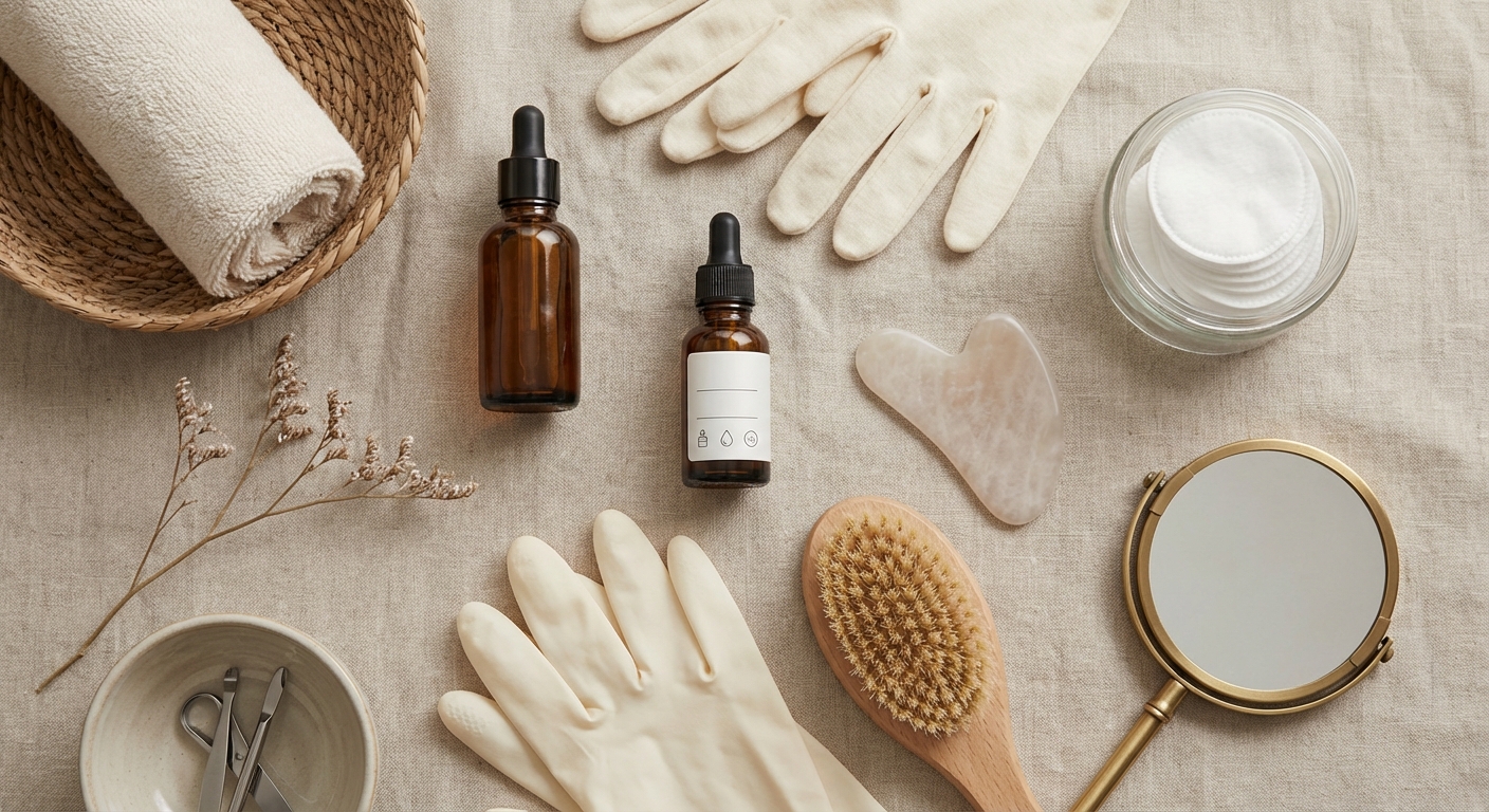 안전한 셀프 시술을 위한 준비물 일체