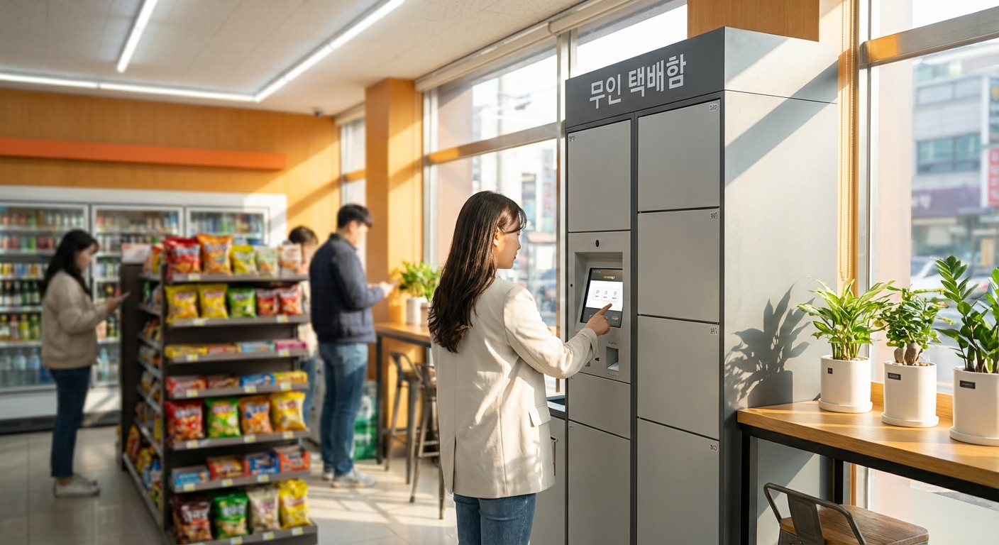 편의점 무인 택배함