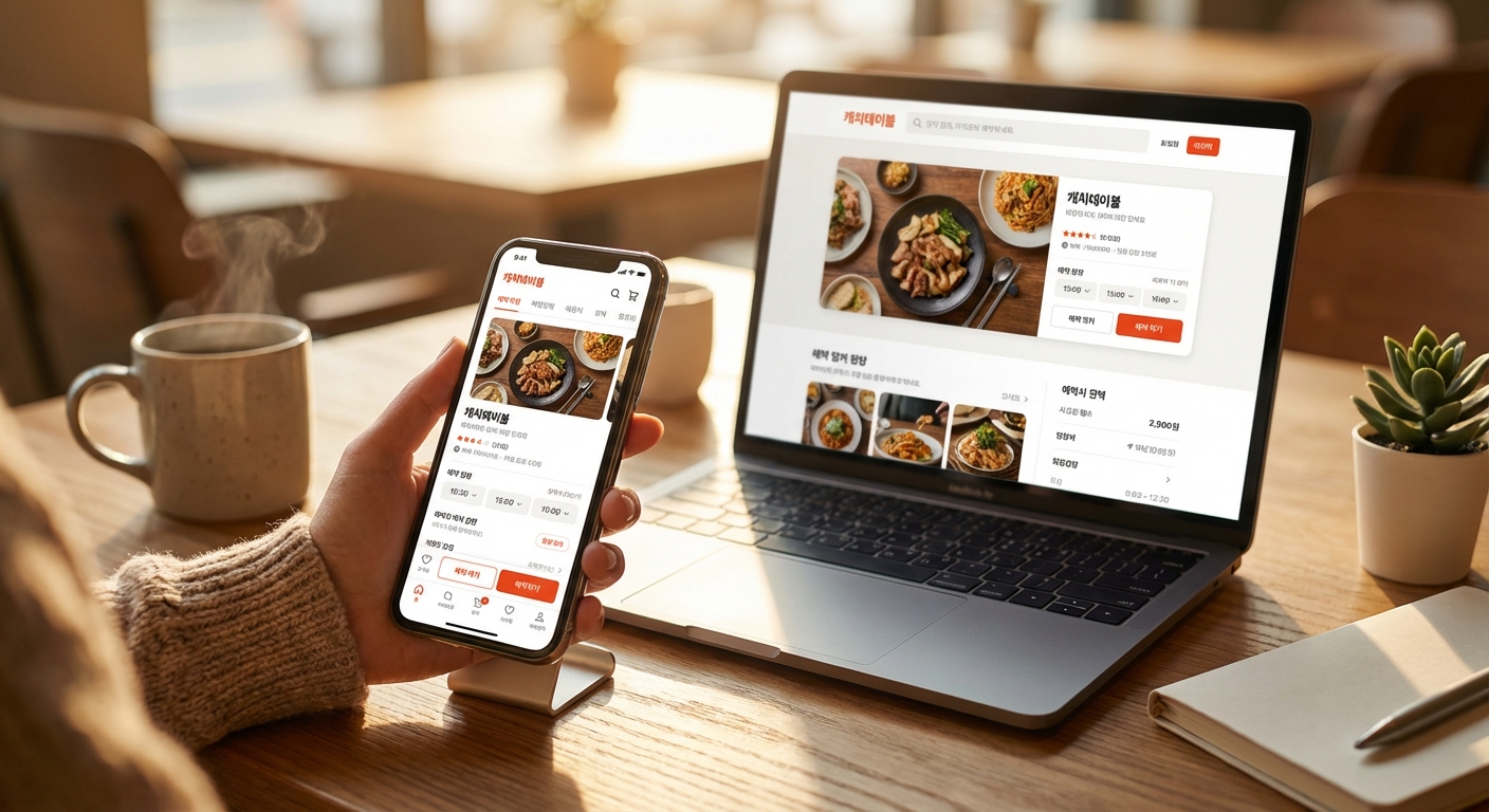 캐치테이블 예약 PC vs 모바일, 뭐가 더 유리할까?