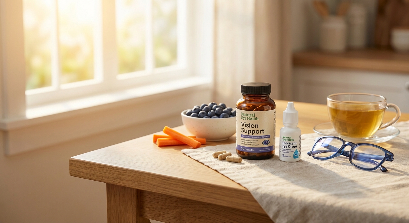 눈 영양제 또는 눈 건강 관리 제품