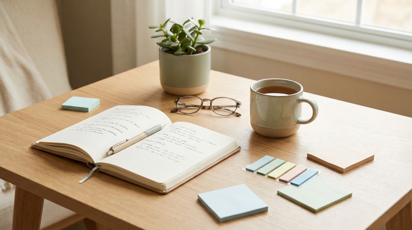 생각이 많을 때 정리하는 법