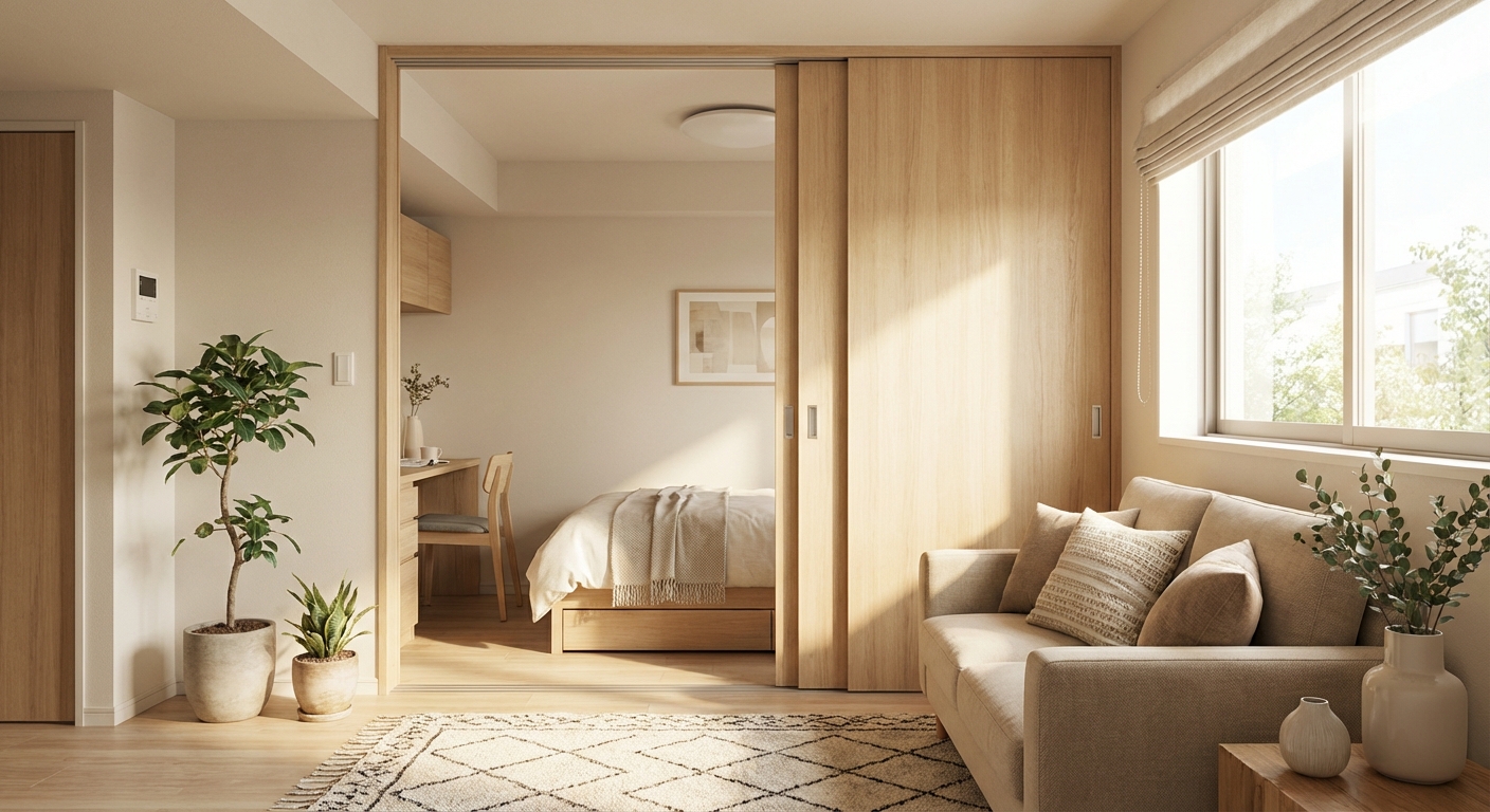 가벽 하나로 달라진 우리 집 풍경, 공간 분리의 마법