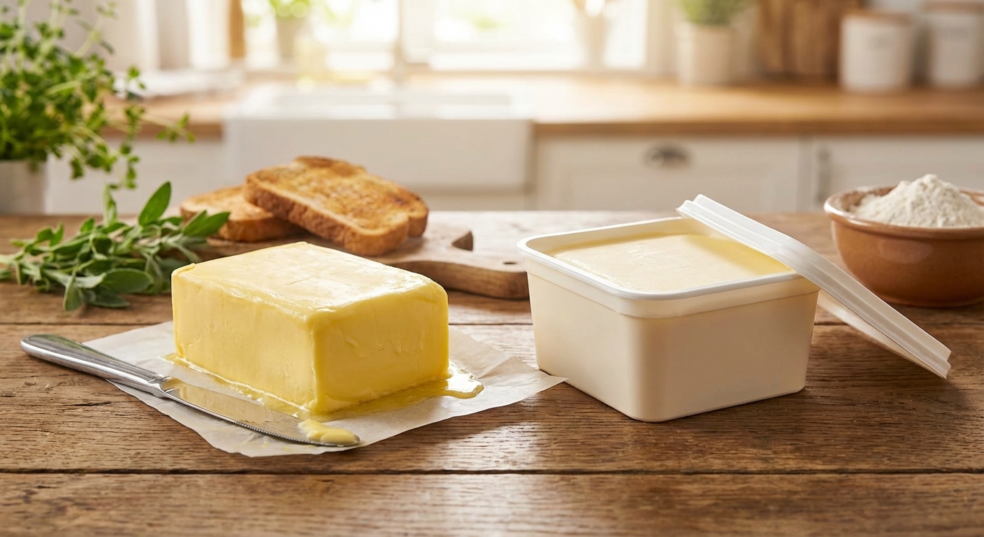 버터 vs 마가린 차이점은 무엇일까?