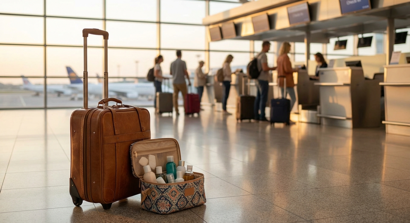 깨지기 쉬운 화장품, 캐리어에 안전하게 넣는 방법