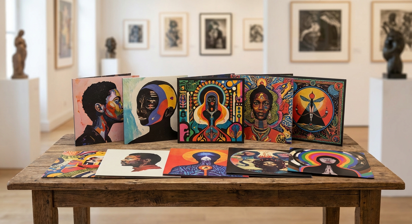 유명 피처링 콜라보 앨범 커버 모음