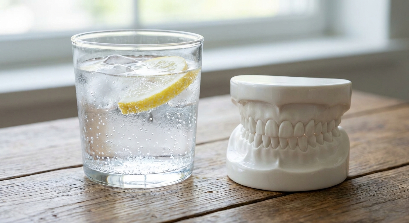 탄산수 많이 마시면 치아에 안 좋을까? 산도와 치아 건강의 모든 것