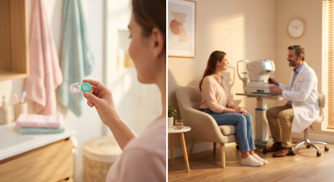 라식하면 컬러렌즈 못 끼나요?