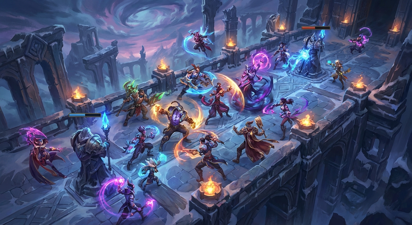 무작위 총력전 : 아수라장 기간, 언제 또 즐길 수 있을까?