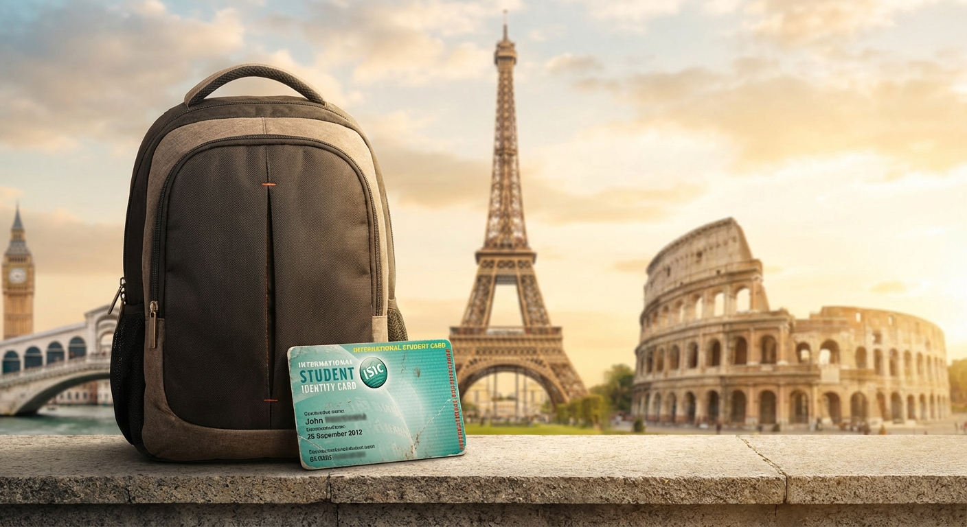 ISIC 학생증 하나로 유럽 여행 할인 받는 법