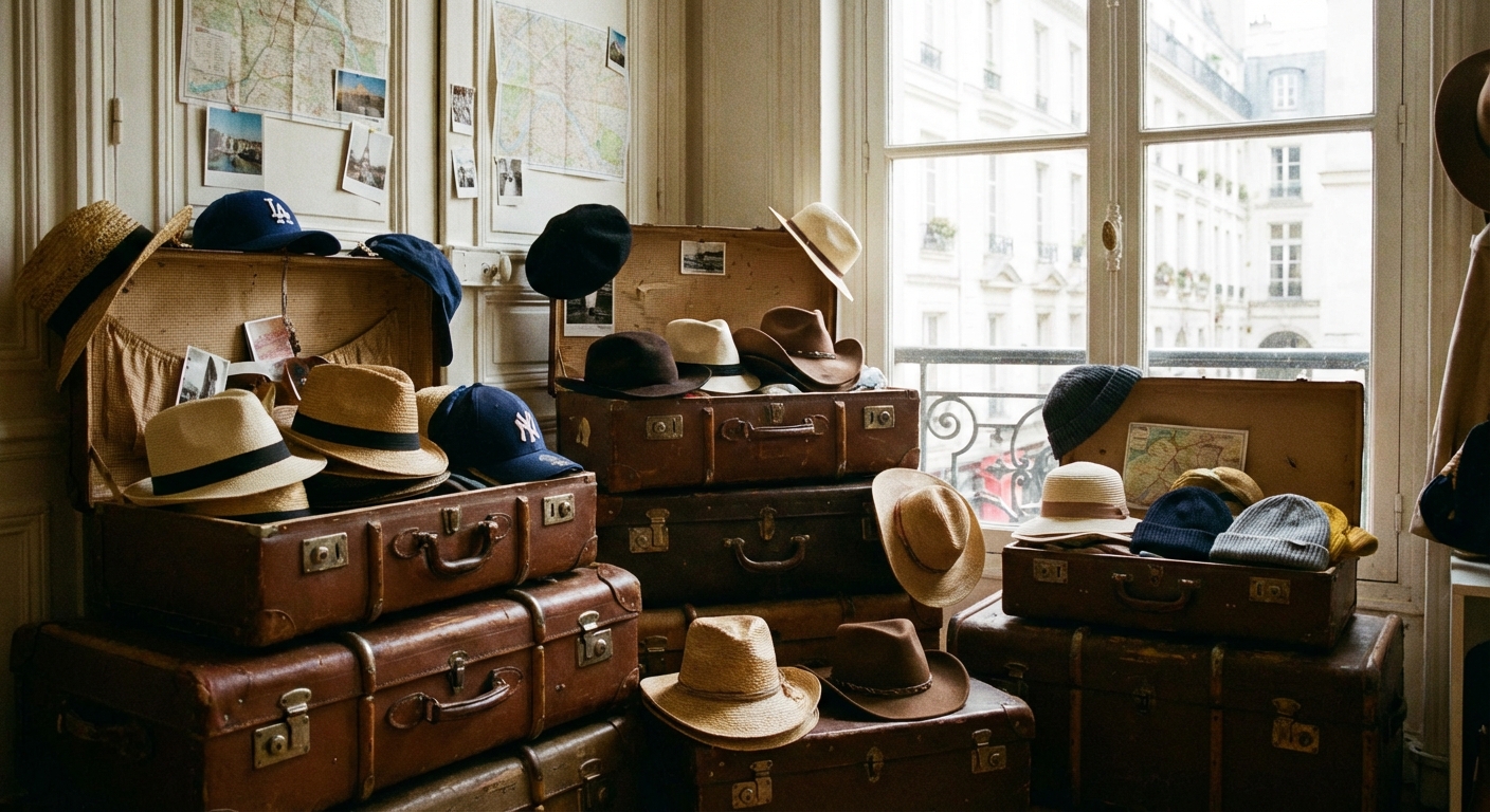 여행 준비, 모자 찌그러짐 없이 캐리어에 넣는 완벽 가이드