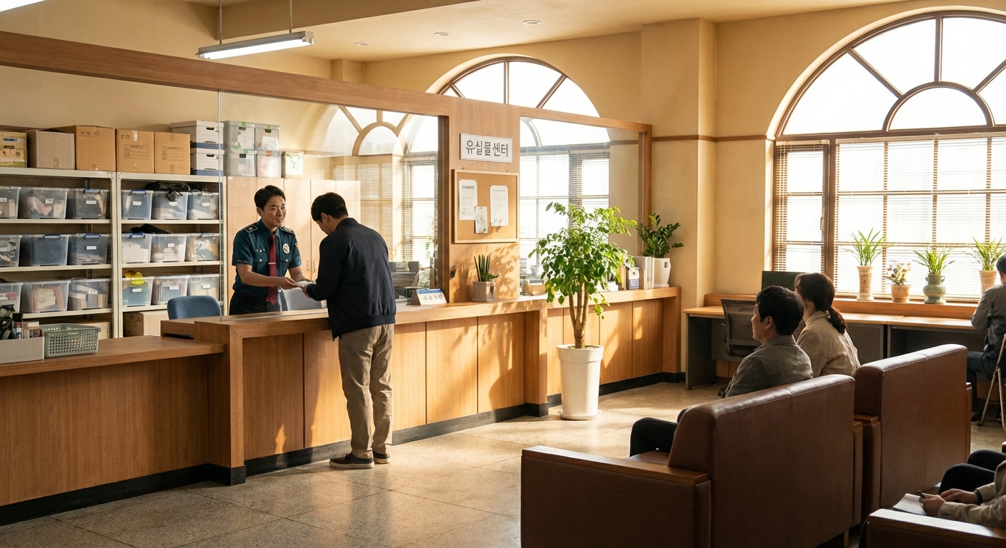 경찰서 민원실 또는 유실물센터