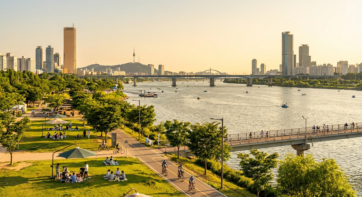한강공원별 분위기 비교