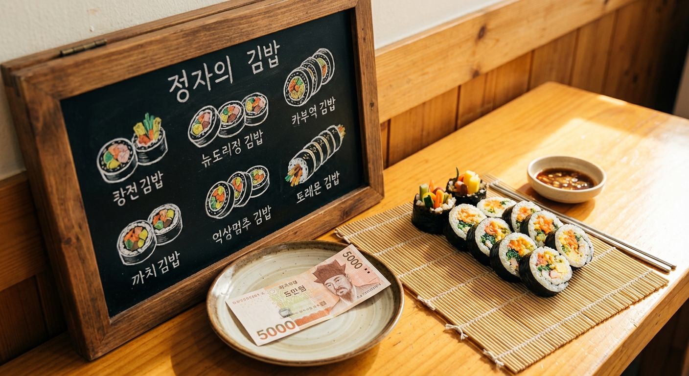 김밥이 5천 원 시대? 이 가격 적당한 걸까?