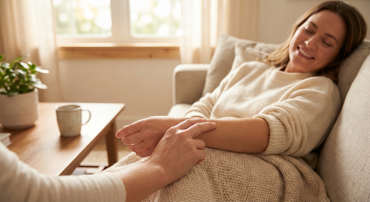 소화 안 될 때 누르는 혈자리는 바로 여기!