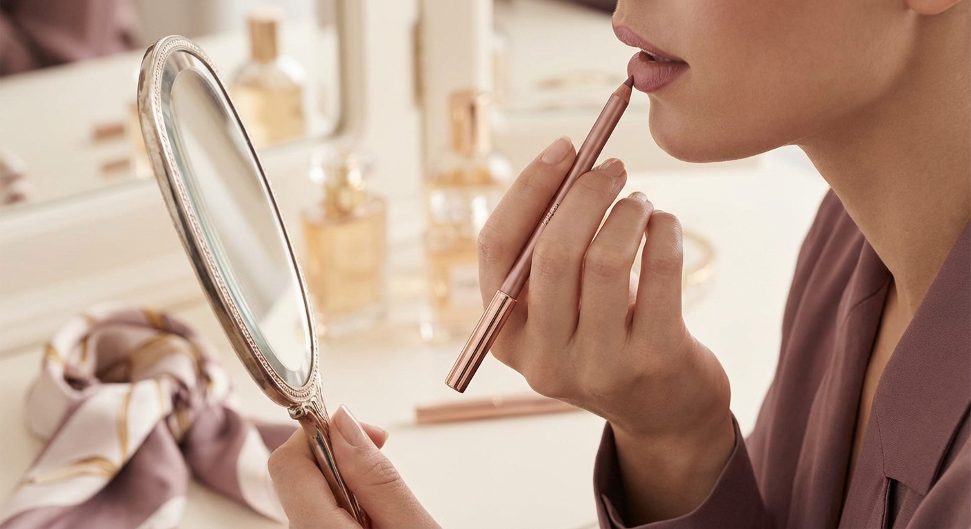 립 펜슬로 입술 1~2mm 확장하는 법, 자연스러운 오버립 완성 가이드