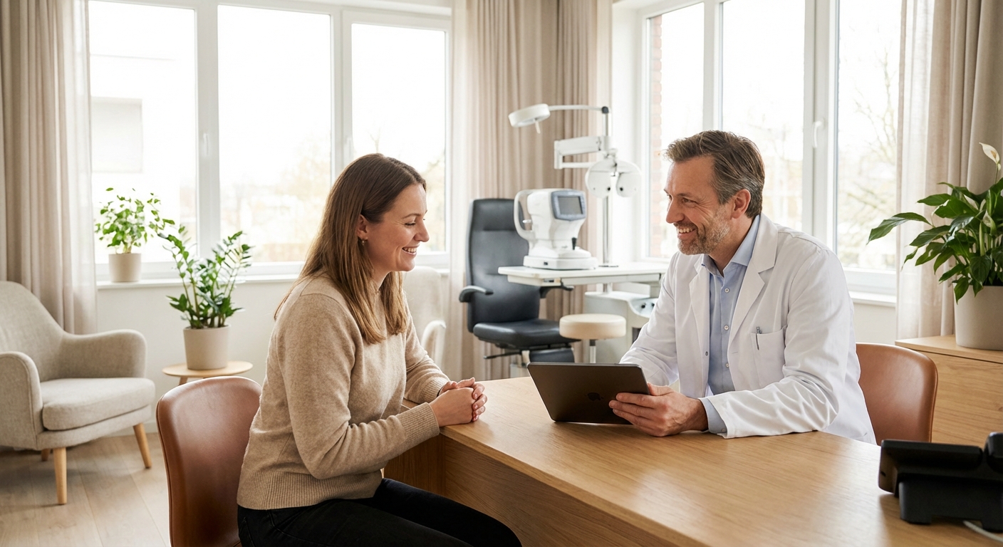 렌즈 삽입술, 안경을 벗는 그날