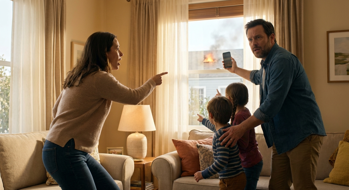 가정에서 화재 발생 시 절대 하면 안 되는 행동 5가지