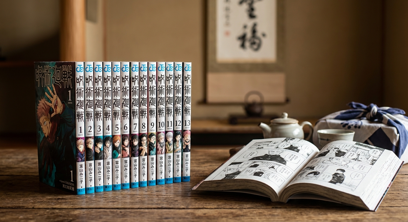 주술회전 원작 만화 세트