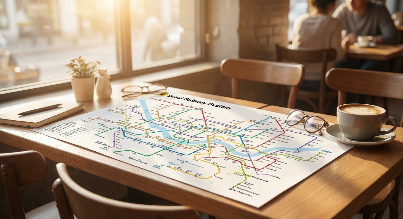 지하철 노선도 색깔에 숨은 의미