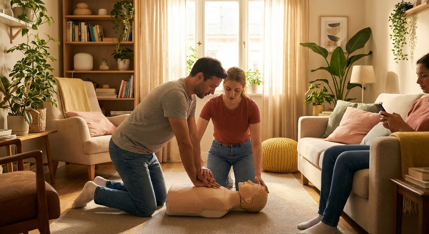 응급상황 발생 시 꼭 알아야 할 심폐소생술(CPR) 기본 절차